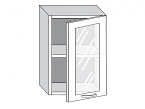 1.50.3 Шкаф настенный (h=720) на 500мм с 1-ой стекл. дверцей в Салехарде - salekhard.magazinmebel.ru | фото