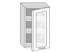 19.50.3 Шкаф настенный (h=913) на 500мм с 1-ой стекл. дверцей в Салехарде - salekhard.magazinmebel.ru | фото