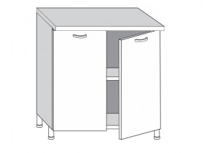 2.80.2 Шкаф-стол на 800мм с 2-мя дверцами в Салехарде - salekhard.magazinmebel.ru | фото