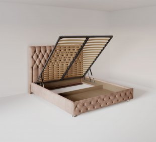Кровать Версаль 1.2 м с подъемным механизмом в Салехарде - salekhard.magazinmebel.ru | фото - изображение 2