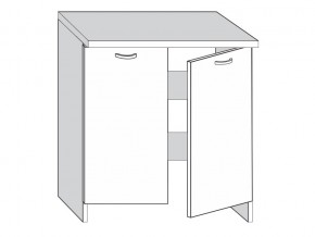 9.700.716 Шкаф-стол МДФ для стиральной машины  на 700 (ПВХ) в Салехарде - salekhard.magazinmebel.ru | фото