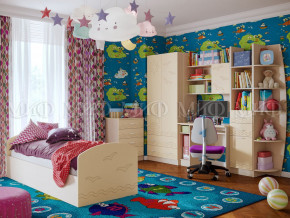 Детская комната Юниор-2 Ваниль в Салехарде - salekhard.magazinmebel.ru | фото - изображение 1