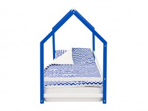 Детская кровать-домик Монтессори Svogen сине-белый в Салехарде - salekhard.magazinmebel.ru | фото - изображение 5