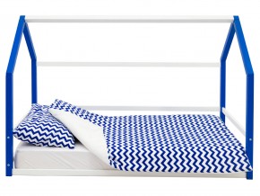 Детская кровать-домик Монтессори Svogen сине-белый в Салехарде - salekhard.magazinmebel.ru | фото - изображение 7