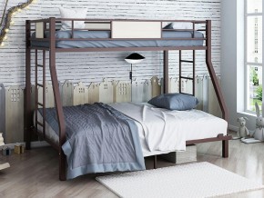 Двухъярусная кровать Гранада 140 коричневый в Салехарде - salekhard.magazinmebel.ru | фото
