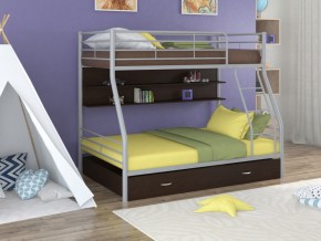 Двухъярусная кровать Гранада 2 ПЯ Серая в Салехарде - salekhard.magazinmebel.ru | фото