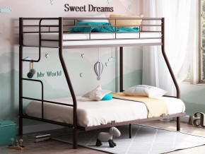 Двухъярусная кровать Гранада-3 140 коричневый в Салехарде - salekhard.magazinmebel.ru | фото