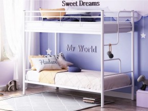 Двухъярусная кровать Севилья-4 белый в Салехарде - salekhard.magazinmebel.ru | фото