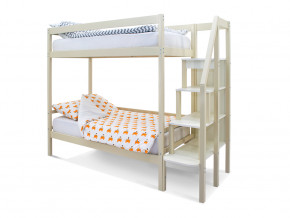 Двухъярусная кровать Svogen бежевый в Салехарде - salekhard.magazinmebel.ru | фото