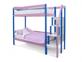 Двухъярусная кровать Svogen синий-лаванда в Салехарде - salekhard.magazinmebel.ru | фото
