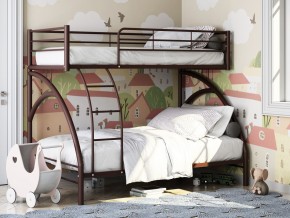 Двухъярусная кровать Виньола 2 Коричневая в Салехарде - salekhard.magazinmebel.ru | фото