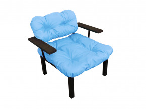 Кресло Дачное голубая подушка в Салехарде - salekhard.magazinmebel.ru | фото