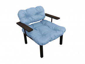 Кресло Дачное серая подушка в Салехарде - salekhard.magazinmebel.ru | фото