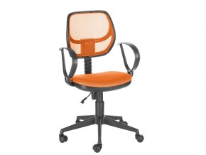 Кресло компьютерное Флеш Рондо оранжевое в Салехарде - salekhard.magazinmebel.ru | фото