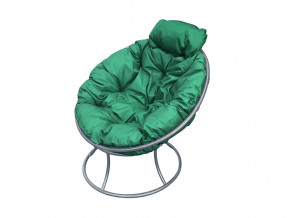 Кресло Папасан мини без ротанга зелёная подушка в Салехарде - salekhard.magazinmebel.ru | фото