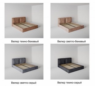 Кровать Флоренция 0.9 м с подъемным механизмом в Салехарде - salekhard.magazinmebel.ru | фото - изображение 7