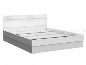 Кровать 1400 Челси Белый глянец в Салехарде - salekhard.magazinmebel.ru | фото - изображение 1