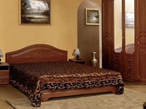 Кровать 1400 Ивушка 5 темная в Салехарде - salekhard.magazinmebel.ru | фото