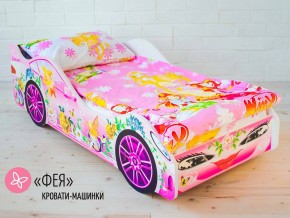 Кровать детская машина Фея в Салехарде - salekhard.magazinmebel.ru | фото