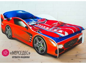 Кровать детская машинка Мерседес в Салехарде - salekhard.magazinmebel.ru | фото