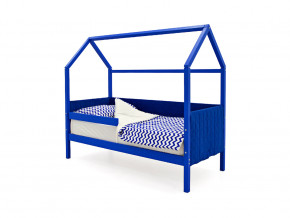 Кровать-домик мягкий Svogen с бортиком синий в Салехарде - salekhard.magazinmebel.ru | фото - изображение 1