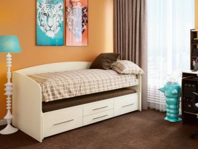Кровать двухъярусная Адель 5 вудлайн кремовый в Салехарде - salekhard.magazinmebel.ru | фото