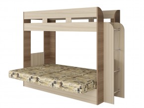 Кровать двухъярусная Карамель 75 шимо ткань машинки в Салехарде - salekhard.magazinmebel.ru | фото - изображение 3