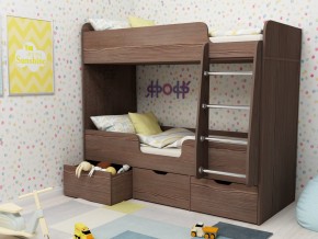 Кровать двухъярусная Малыш двойняшка бодега в Салехарде - salekhard.magazinmebel.ru | фото