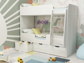 Кровать двухъярусная Малыш двойняшка винтерберг-феритейл в Салехарде - salekhard.magazinmebel.ru | фото