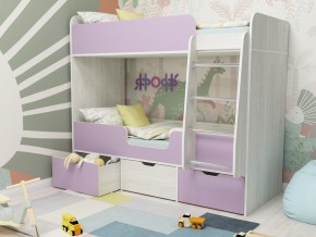 Кровать двухъярусная Малыш двойняшка винтерберг-ирис в Салехарде - salekhard.magazinmebel.ru | фото