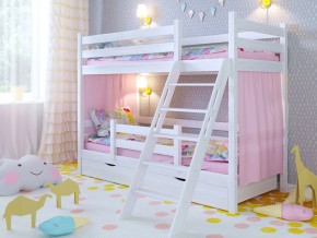 Кровать двухъярусная Сонечка с наклонной лестницей и ящиками в Салехарде - salekhard.magazinmebel.ru | фото - изображение 6
