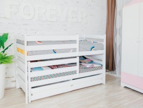 Кровать из массива с выдвижным спальным местом Матрешка Эко в Салехарде - salekhard.magazinmebel.ru | фото