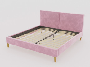 Кровать Линси 1200 розовый в Салехарде - salekhard.magazinmebel.ru | фото