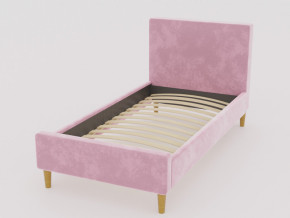 Кровать Линси 900 розовый в Салехарде - salekhard.magazinmebel.ru | фото - изображение 1