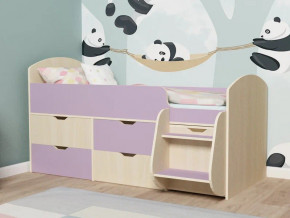 Кровать Малыш-7 Дуб-Ирис в Салехарде - salekhard.magazinmebel.ru | фото - изображение 1