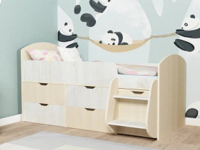 Кровать Малыш-7 Дуб-Винтерберг в Салехарде - salekhard.magazinmebel.ru | фото - изображение 1