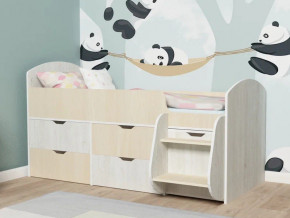 Кровать Малыш-7 Винтербер-Дуб в Салехарде - salekhard.magazinmebel.ru | фото - изображение 1