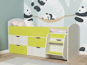 Кровать Малыш-7 Винтербер-Лайм в Салехарде - salekhard.magazinmebel.ru | фото
