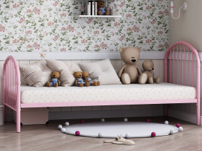 Кровать металлическая Эвора-1 Розовый в Салехарде - salekhard.magazinmebel.ru | фото