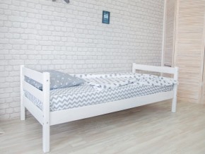 Кровать одноярусная Сонечка белая в Салехарде - salekhard.magazinmebel.ru | фото - изображение 1