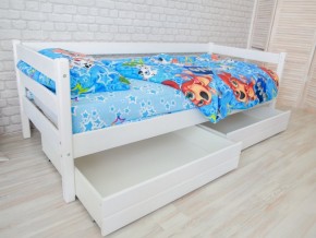 Кровать одноярусная Сонечка с большим бортом и ящиками в Салехарде - salekhard.magazinmebel.ru | фото - изображение 2