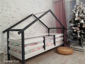 Кровать Сонечка одноярусная с крышей в Салехарде - salekhard.magazinmebel.ru | фото
