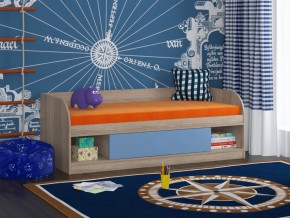 Кровать Соня 4 сонома-голубой в Салехарде - salekhard.magazinmebel.ru | фото - изображение 1