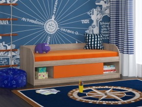 Кровать Соня 4 сонома-оранжевый в Салехарде - salekhard.magazinmebel.ru | фото