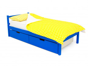 Кровать Svogen classic с ящиками синий в Салехарде - salekhard.magazinmebel.ru | фото