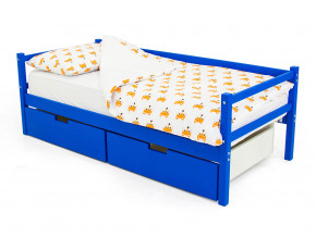 Кровать-тахта Svogen с ящиками синий в Салехарде - salekhard.magazinmebel.ru | фото - изображение 1