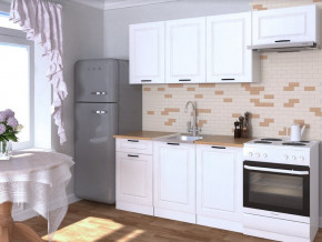 Кухонный гарнитур 13 Белый Вегас 2100 мм в Салехарде - salekhard.magazinmebel.ru | фото - изображение 1