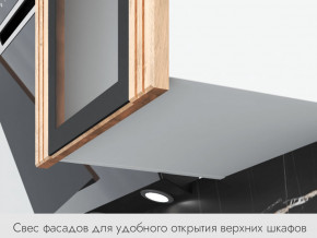 Кухонный гарнитур 1600 Лиственница охотская, белый бланш в Салехарде - salekhard.magazinmebel.ru | фото - изображение 3