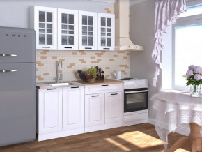 Кухонный гарнитур 6 Белый Вегас 1600 мм в Салехарде - salekhard.magazinmebel.ru | фото - изображение 1