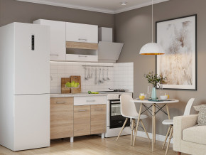 Кухонный гарнитур Trend 1200 мм сонома-белый в Салехарде - salekhard.magazinmebel.ru | фото - изображение 1